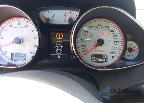 2011 Audi R8 5.2 from USA, damaged, VIN WUAVNAFG2BN001984